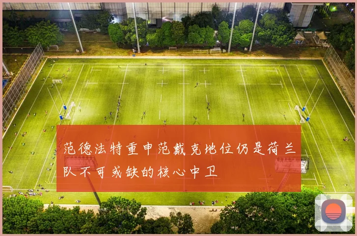 范德法特重申范戴克地位仍是荷兰队不可或缺的核心中卫